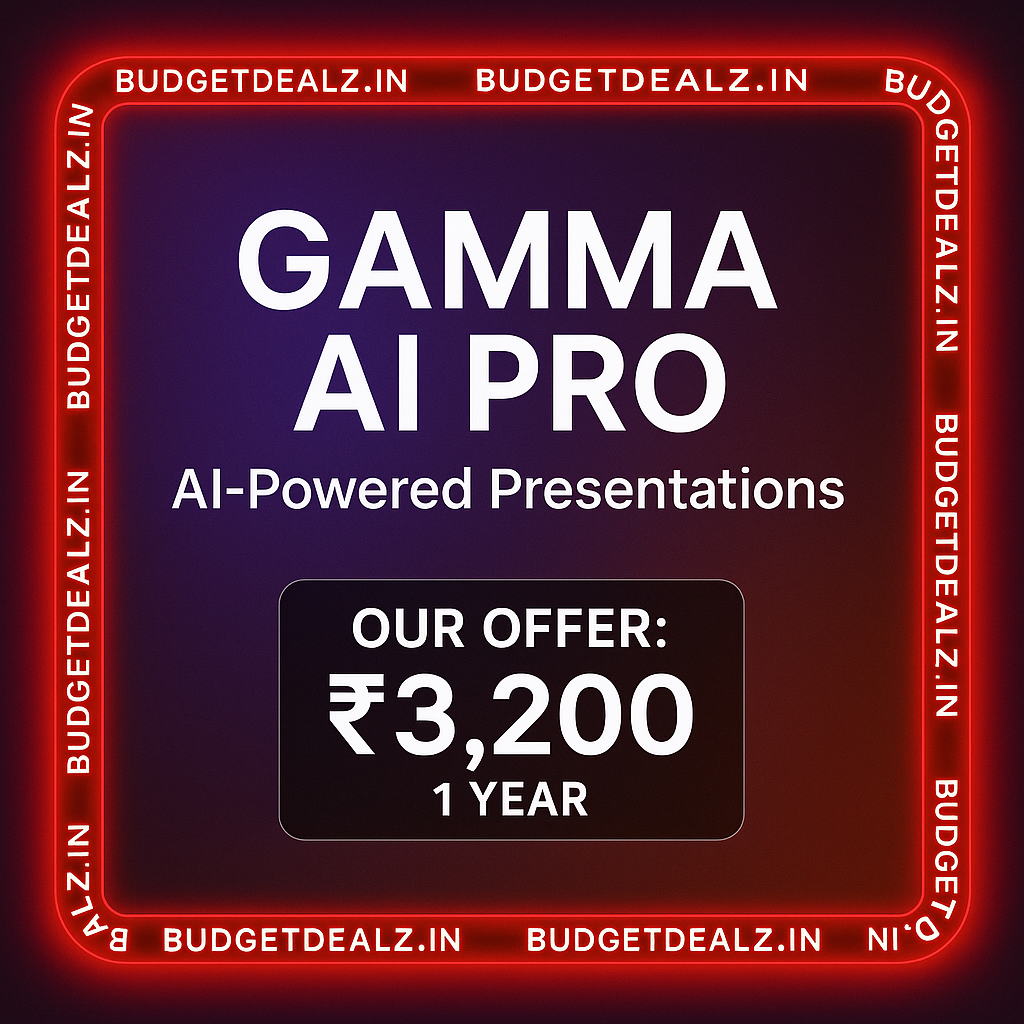 Gamma AI Pro — 1 Year